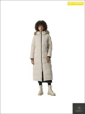 Women's Long Down Coat Parka Jacket 750+ Fill Power Full-Length
